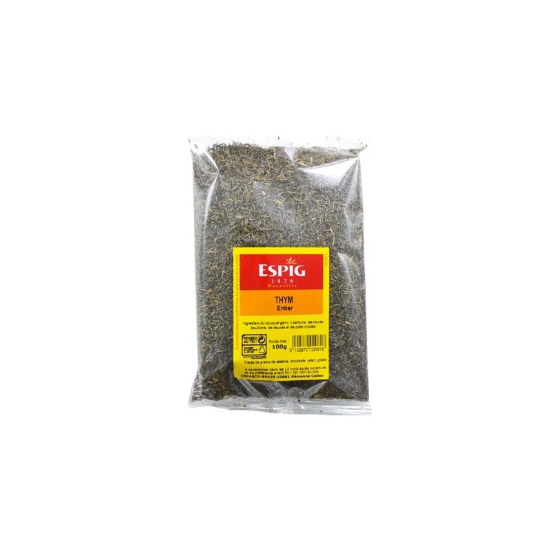 Thym entier - 100 g (Espig)disponible à la Maison Pollet de Toulouse