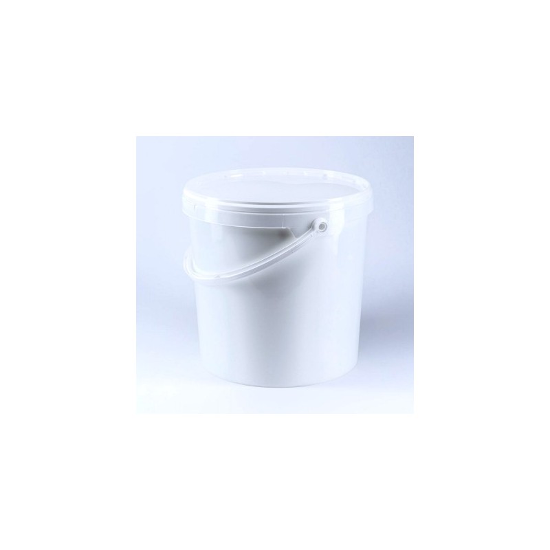 Seau blanc avec couvercle - 1,5 Ldisponible à la Maison Pollet de Toulouse