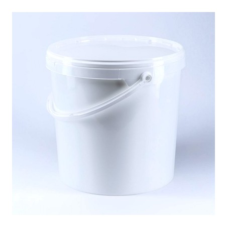 Seau blanc avec couvercle - 3 Ldisponible à la Maison Pollet de Toulouse