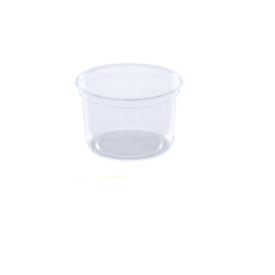 Pot à coulis PET 500 ml - Ø 117x76 mm - Cristal (x50)disponible à la Maison Pollet de Toulouse