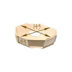 Moule bois peuplier 145x145x45 mm - Octo145 (Panibois)disponible à la Maison Pollet de Toulouse