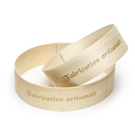 Moule bois peuplier Ø 160x50 mm  + Logo & Texte (Panibois)disponible à la Maison Pollet de Toulouse