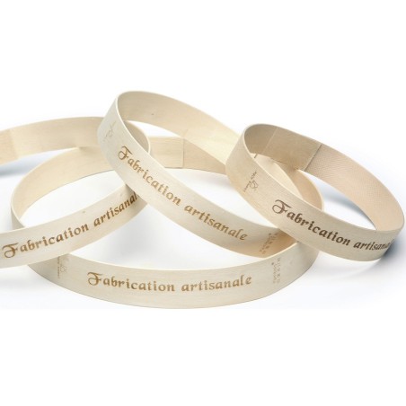 Moule bois peuplier Ø 240x25 mm  + Logo & Texte (Panibois)disponible à la Maison Pollet de Toulouse