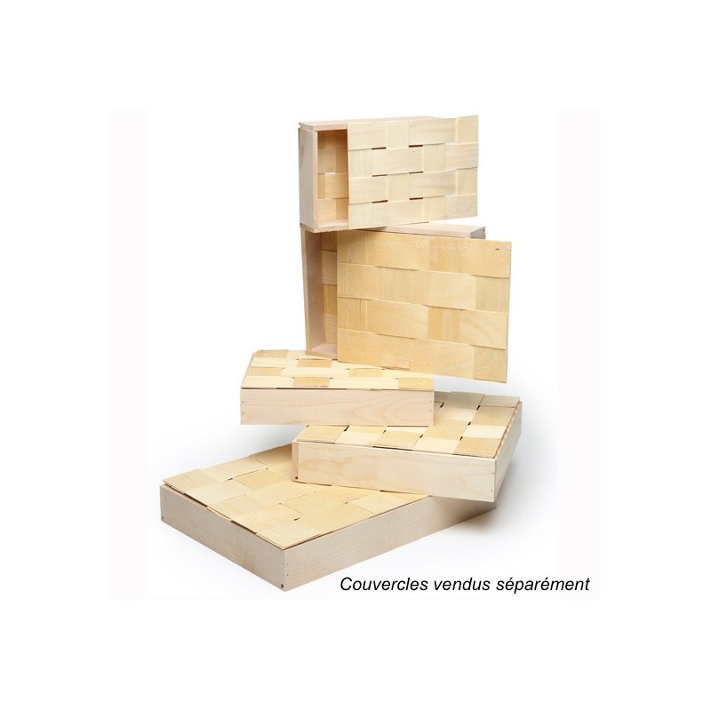 Coffret bois peuplier 350x265x50 mm - Chambord (Panibois)disponible à la Maison Pollet de Toulouse