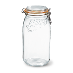 Le Parfait Super Bocal joint monté 2 nez - 3000 ml - Ø 100 mmdisponible à la Maison Pollet de Toulouse