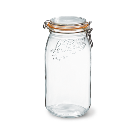 Le Parfait Super Bocal joint monté 2 nez - 3000 ml - Ø 100 mmdisponible à la Maison Pollet de Toulouse