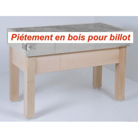 Piètement bois pour billot - 600x400 mmdisponible à la Maison Pollet de Toulouse