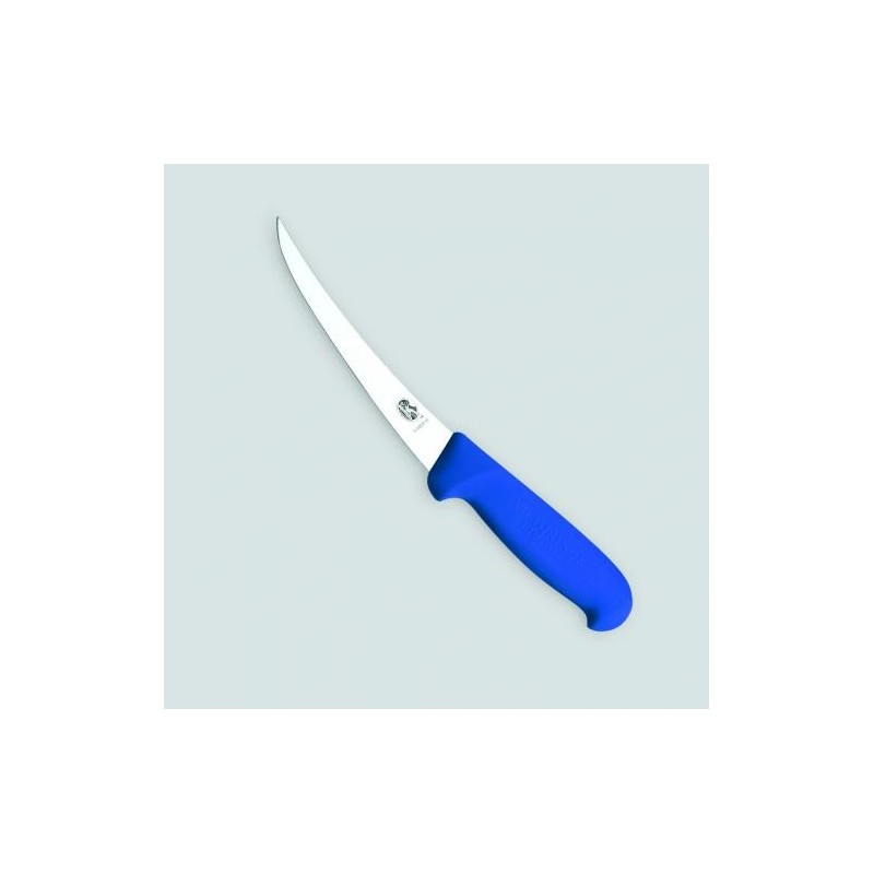 Désosseur lame courbe 12 cm manche Bleu (Victorinox)disponible à la Maison Pollet de Toulouse