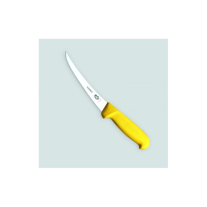 Désosseur lame courbe flexible 12 cm manche Jaune (Victorinox)disponible à la Maison Pollet de Toulouse