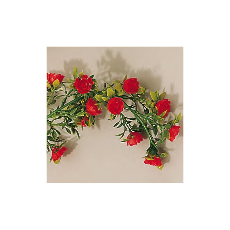 Guirlande de Rose rouge - 1800 mmdisponible à la Maison Pollet de Toulouse