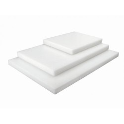 Planche poly HACCP épaisseur 10 mm HD 500 au m² - Blancdisponible à la Maison Pollet de Toulouse