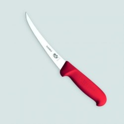 Désosseur lame courbe flexible 12 cm manche Rouge (Victorinox)disponible à la Maison Pollet de Toulouse