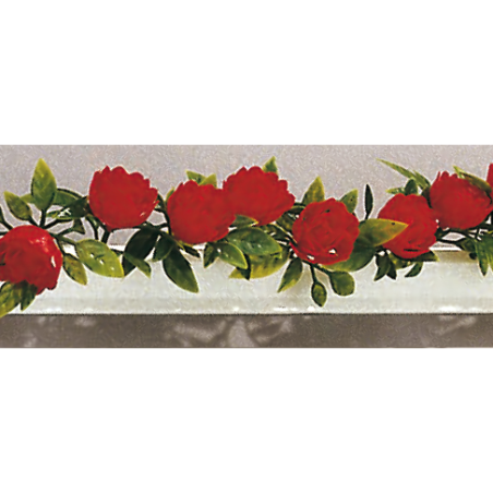 Barrette Rose rouge 250 mm (Boîte de 12)disponible à la Maison Pollet de Toulouse