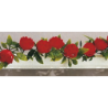 Barrette Rose rouge 250 mm (Boîte de 12)disponible à la Maison Pollet de Toulouse