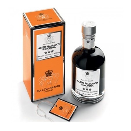 Vinaigre Balsamique IGP de Modène, 3 couronnes - 250 ml (PIAZZA GRANDE)disponible à la Maison Pollet de Toulouse