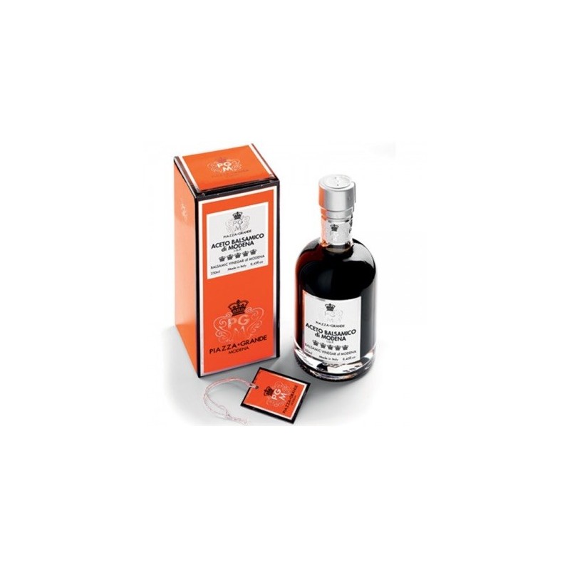 Vinaigre Balsamique IGP de Modène, 5 couronnes - 250 ml (PIAZZA GRANDE)disponible à la Maison Pollet de Toulouse