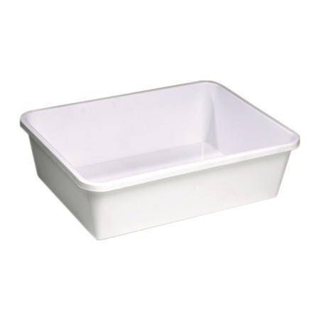 Caisse à Pâton PEHD Blanc 20 L - 530x410x145 mmdisponible à la Maison Pollet de Toulouse