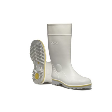 Botte RALF Blanche - pointure 45 (NORA)disponible à la Maison Pollet de Toulouse