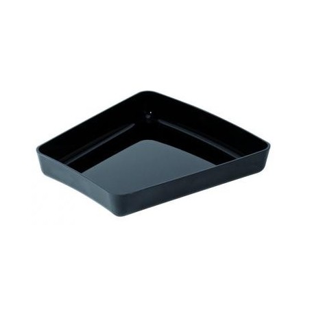 Plat Copolyester Noir 240x170x40 mm - Ravier coniquedisponible à la Maison Pollet de Toulouse