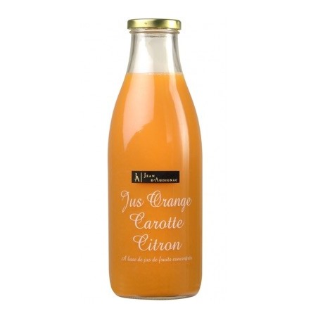 Jus Orange-Carotte-Citron - 100 cl (Jean d'Audignac)disponible à la Maison Pollet de Toulouse