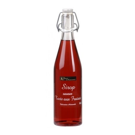 Sirop Tarte Fraise - 50 cl (Jean d'Audignac)disponible à la Maison Pollet de Toulouse
