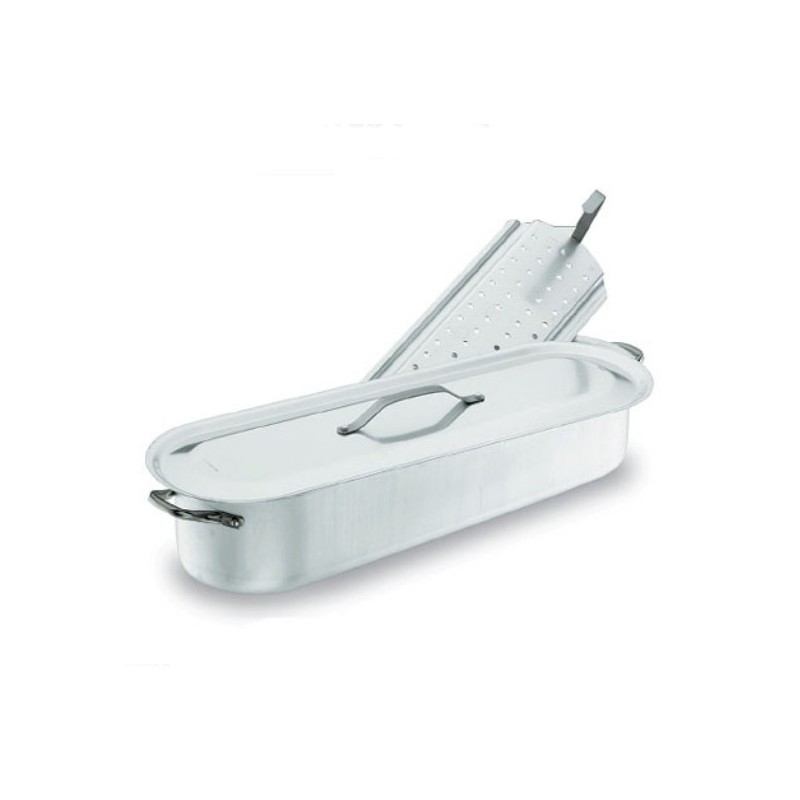 Poissonnière Aluminium avec grille 700x220x208 mm - 14,00 Ldisponible à la Maison Pollet de Toulouse