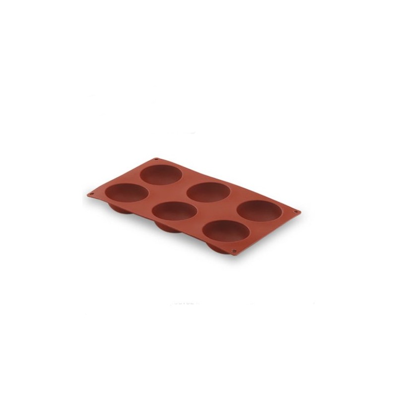 Moule en silicone Hémisphère 6 cavités - Ø 70x35 mmdisponible à la Maison Pollet de Toulouse