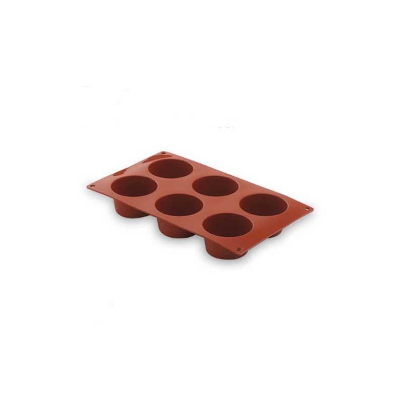 Moule en silicone Muffin 6 cavités - Ø 70x40 mmdisponible à la Maison Pollet de Toulouse