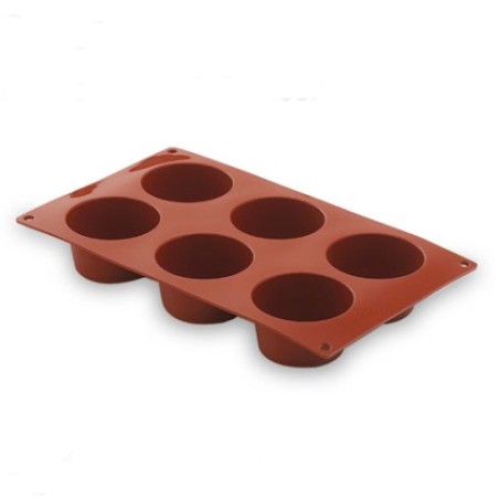Moule en silicone Muffin 6 cavités - Ø 70x40 mmdisponible à la Maison Pollet de Toulouse