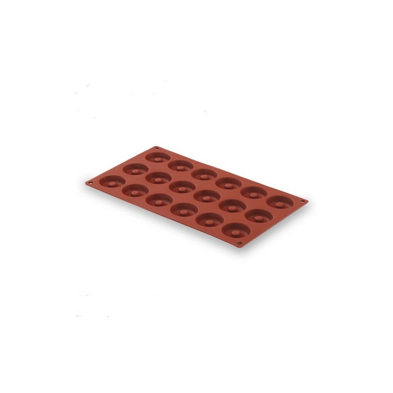 Moule en silicone Savarin 18 cavités - Ø 41x12 mmdisponible à la Maison Pollet de Toulouse