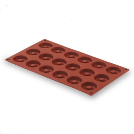 Moule en silicone Savarin 18 cavités - Ø 41x12 mmdisponible à la Maison Pollet de Toulouse