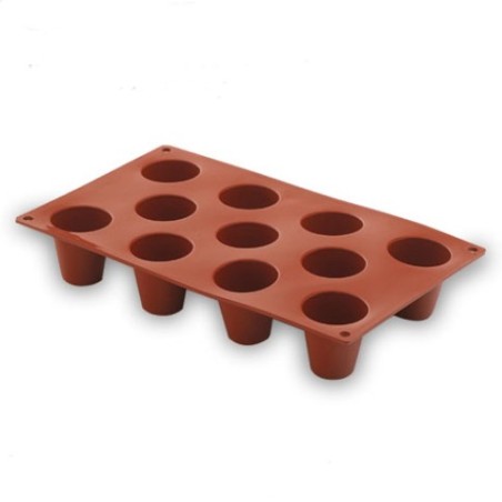 Moule en silicone Cylindre 11 cavités - Ø 45x48 mmdisponible à la Maison Pollet de Toulouse