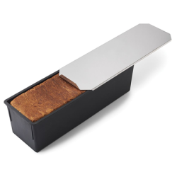 Moule à pain exoglass avec couvercle 180x85x75 mm - 300gdisponible à la Maison Pollet de Toulouse