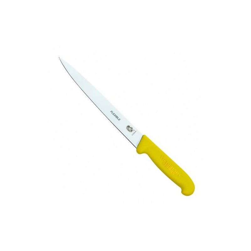 Chevalin/Filet de sole 20 cm manche Jaune (Victorinox)disponible à la Maison Pollet de Toulouse