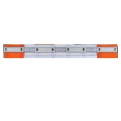 Rideaux fixes Positif ou Négatif - Bandeau Largeur 3790 mm avec Recouvrement 40 % en lanière 190x2 mmdisponible à la Maison Pollet de Toulouse