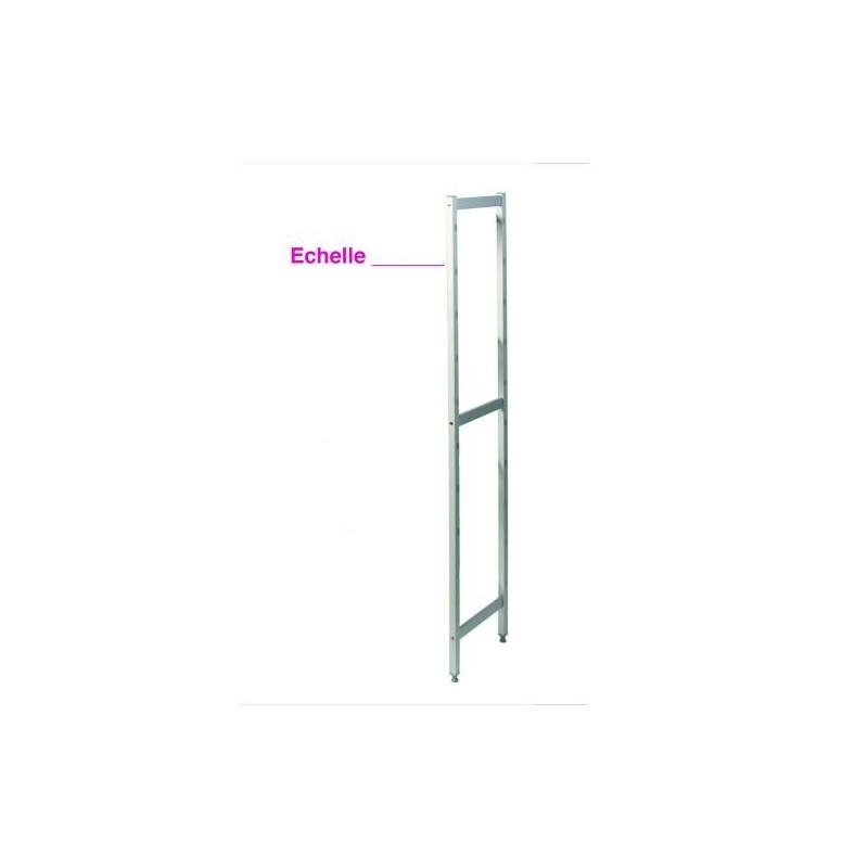 Echelle aluminium pour étagère frigo - 560x2400 mmdisponible à la Maison Pollet de Toulouse
