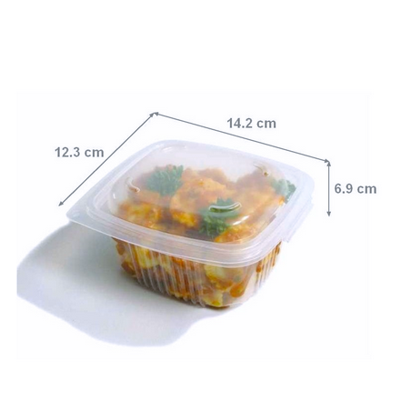 Barquette chaleur ONDIPACK PP 500 g - 142x123x69 mm (x50)disponible à la Maison Pollet de Toulouse