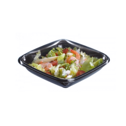 Barquette Fraîcheur CRUDIPACK Noir 500 g - 160x160x39 mm (x80)disponible à la Maison Pollet de Toulouse