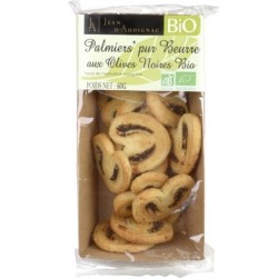 Palmiers pur beurre aux Olives Bio - 60 g (Jean d'Audignac)disponible à la Maison Pollet de Toulouse