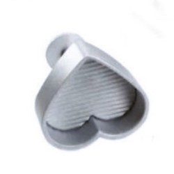 Steaker Alu forme Coeur - 105x75 mmdisponible à la Maison Pollet de Toulouse