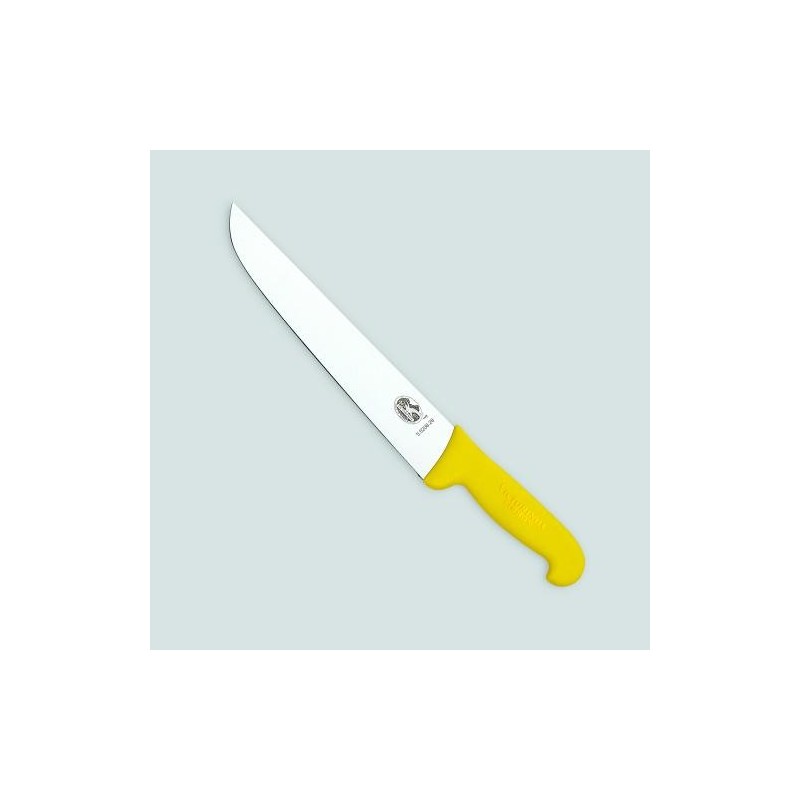 Trancheur/Boucher 16 cm manche Jaune (Victorinox)disponible à la Maison Pollet de Toulouse