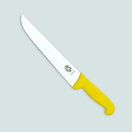 Trancheur/Boucher 16 cm manche Jaune (Victorinox)disponible à la Maison Pollet de Toulouse
