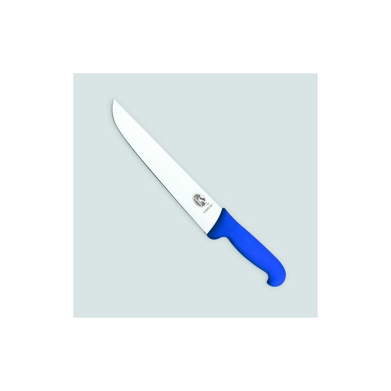 Trancheur/Boucher 28 cm manche Bleu (Victorinox)disponible à la Maison Pollet de Toulouse