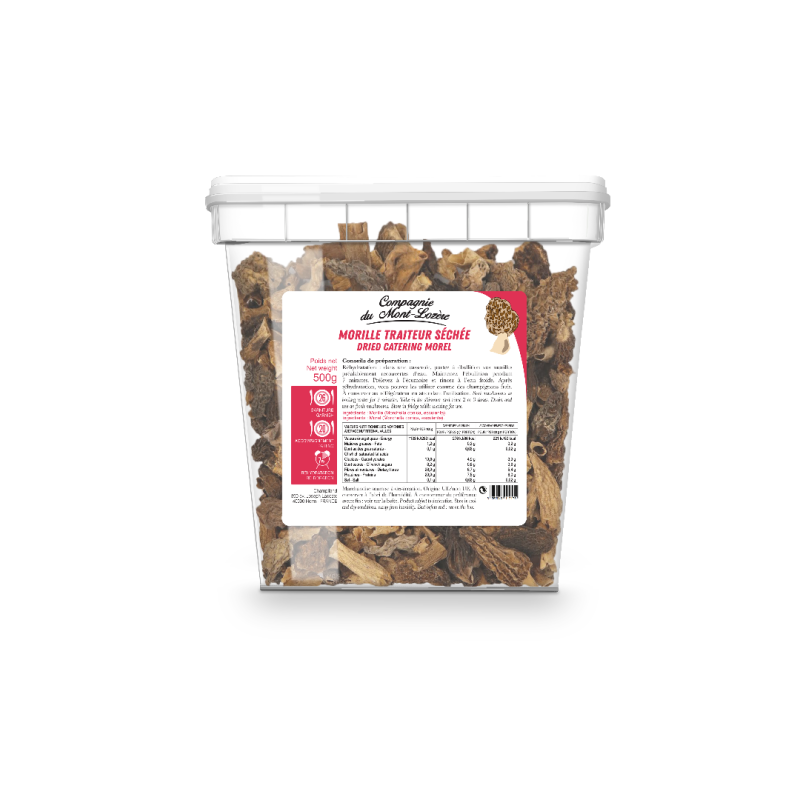 Morilles traiteur - 500 g (Mont Lozère)disponible à la Maison Pollet de Toulouse