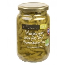 Haricots verts extra-fins BIO - 37 cl (Jean d'Audignac) Légumes cultivés en Francedisponible à la Maison Pollet de Toulouse