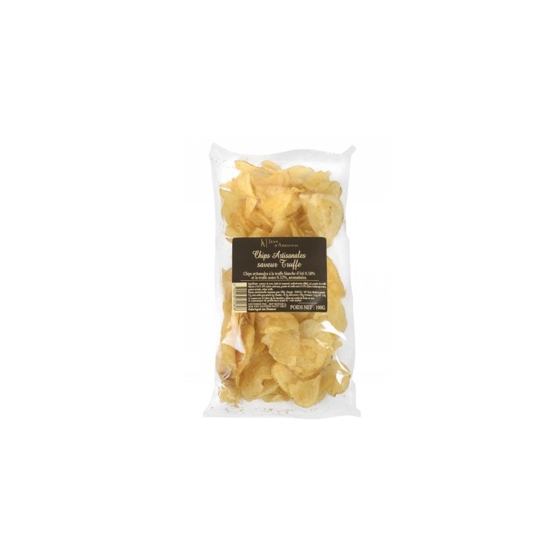 Chips Artisanales saveur Truffe - 100 g (Jean d'Audignac)disponible à la Maison Pollet de Toulouse