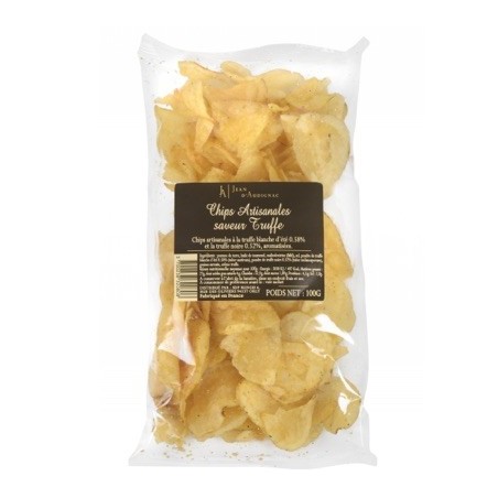 Chips Artisanales saveur Truffe - 100 g (Jean d'Audignac)disponible à la Maison Pollet de Toulouse