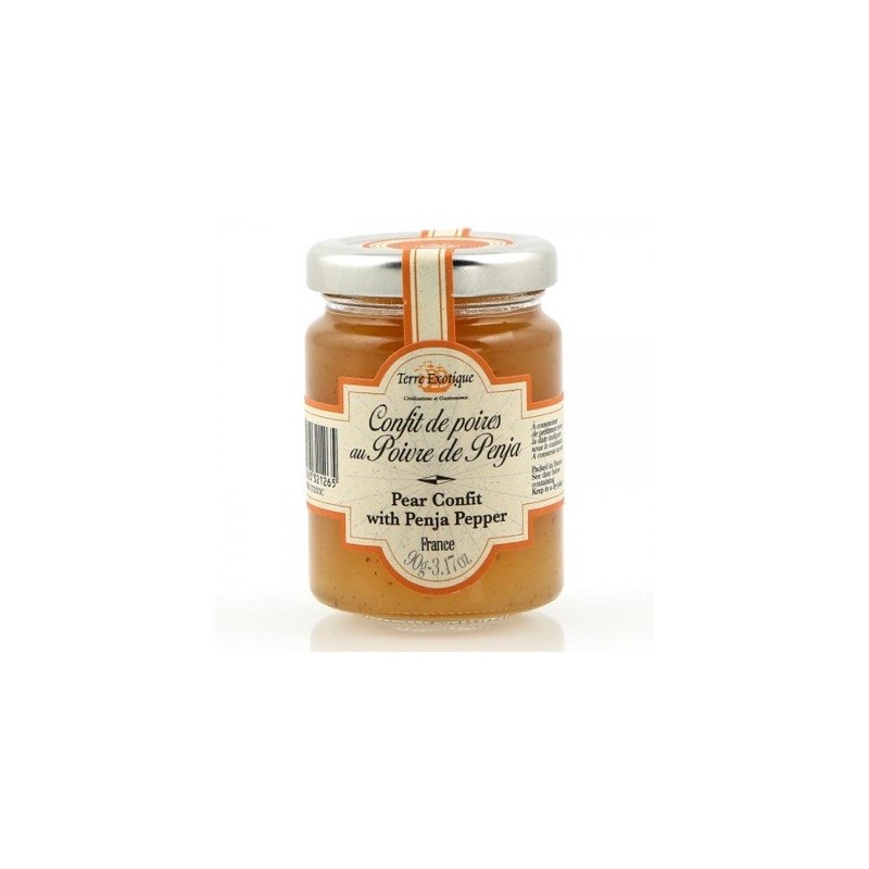 Condiment de poires au poivre de Penja, 90 g (Terre Exotique)disponible à la Maison Pollet de Toulouse