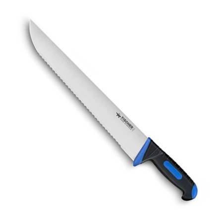 Poisson cranté dents fines 42 cm manche Bleu (Bargoin)disponible à la Maison Pollet de Toulouse