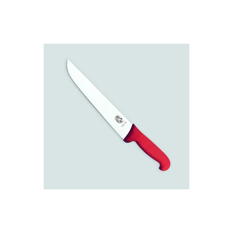 Trancheur/Boucher 28 cm manche Rouge (Victorinox)disponible à la Maison Pollet de Toulouse